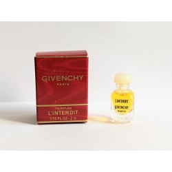 Miniature de parfum L'Interdit de Givenchy