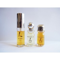 Lot de 3 miniatures de parfum L de Lubin