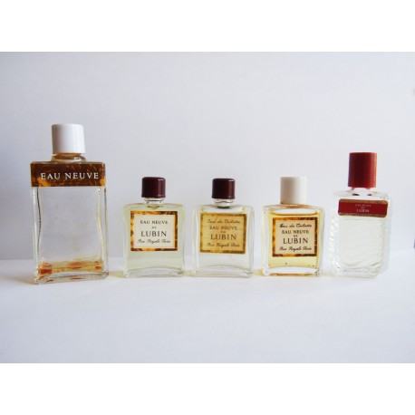 Lot de 5 miniatures de parfum Eau Neuve de Lubin