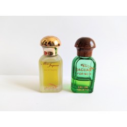 Lot de 2 miniatures de parfum Jaguar