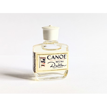 Ancienne miniature de parfum Canoé de Dana