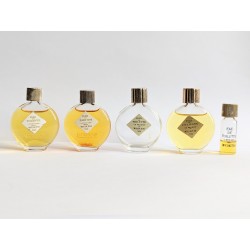 Lot de 5 miniatures de parfum Je reviens de Worth