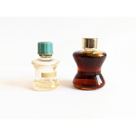 Lot de anciennes miniatures de parfum bobines de Weil