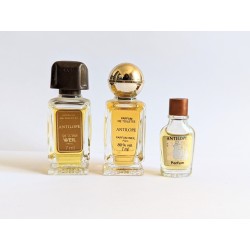 Lot de 3 miniatures de parfum Antilope de Weil