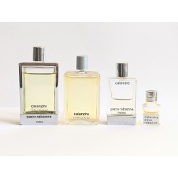 Lot de 4 miniatures de parfum Calandre de Paco Rabanne