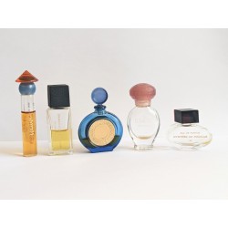 Lot de 5 miniatures de parfum Rochas