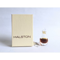 Miniature de parfum Halston flacon bijou