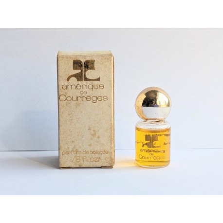 Miniature de parfum Amérique de Courrèges