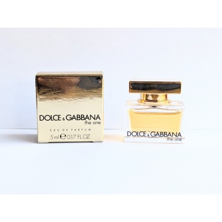  Miniature de parfum The One de Dolce & Gabbana