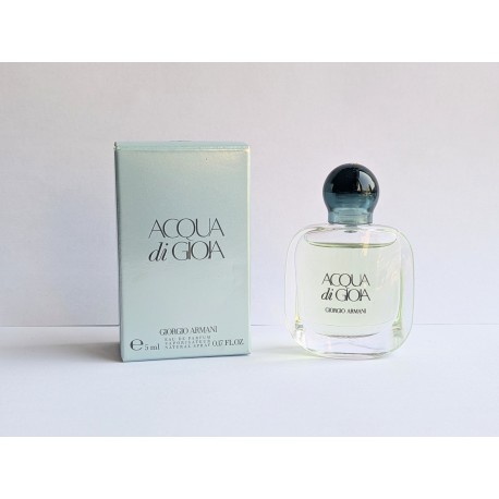 Miniature de parfum Acqua di Gioia de Giorgio Armani