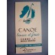 Ancienne carte parfumée Canoe de Dana