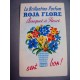 Ancienne carte parfumée Bouquet de fleurs de Roja flore