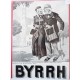 Ancienne publicité originale noir & blanc Byrrh de Georges Léonnec 1937