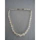 Collier en perles toupies de cristal