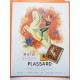 Ancienne publicité originale couleur Matsi de Plassard 1949